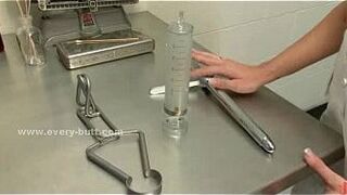 Nurse with voracious ass eats cock - porn video