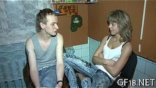 Lad bangs her - porn video