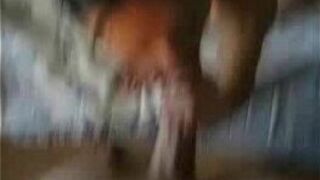 amateur skinny girlfriend giving hot blowjob and balls licking - porn video