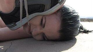 Lesbian trampling and humiliation femdom - porn video