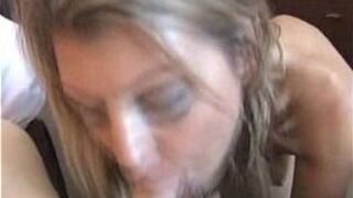 Blonde cocksucking machine - porn video