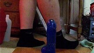 huge anal dildo fucking - porn video