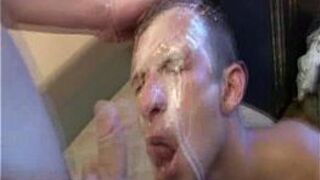 Hardcore bareback sex with face cumshot - porn video