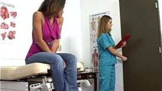 Cassidy Clay goes is for a phyical exam - porn video