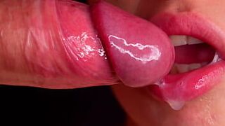 The most Amazing ASMR Blowjob for a FAN Dick - porn video