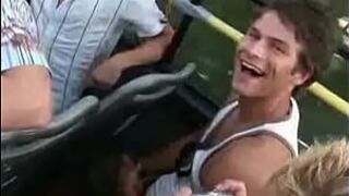 Tour Bus Showoff - porn video