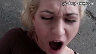 Sexy amateur Eurobabe Linda Ray screwed up for some cash - porn video