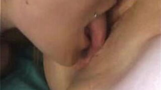 Horny Blond lesbian couple - porn video